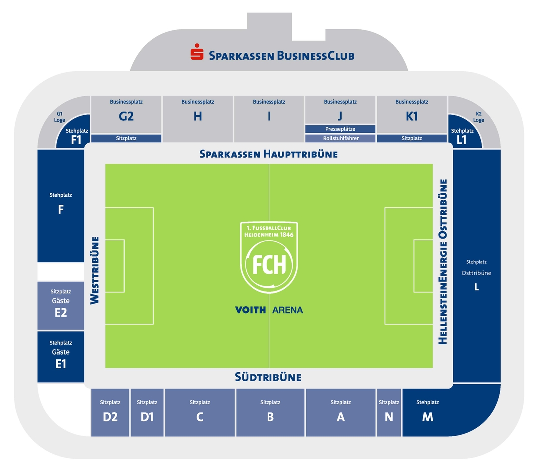 stadium map