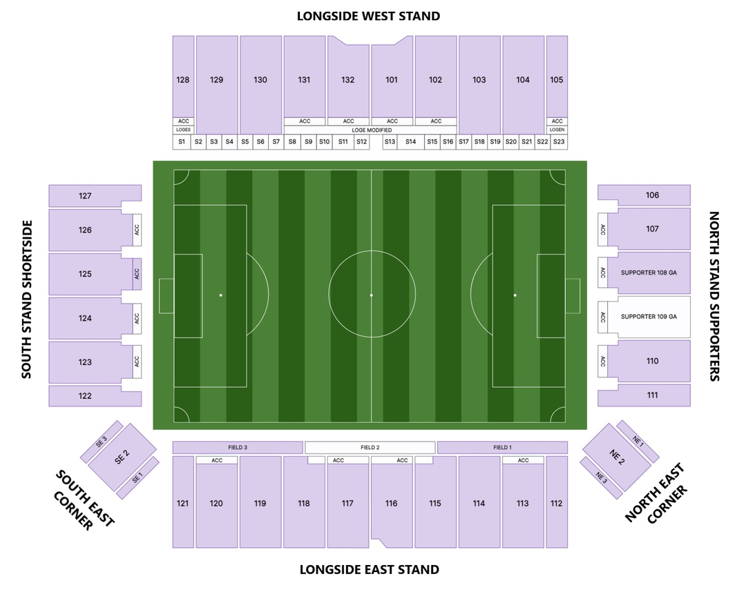 stadium map