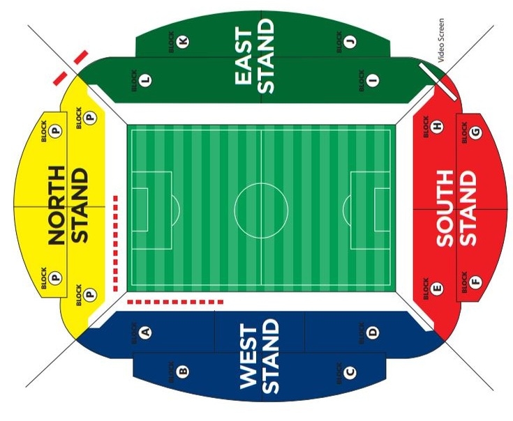 stadium map