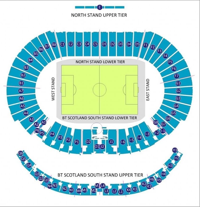 stadium map