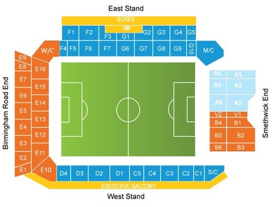 stadium map