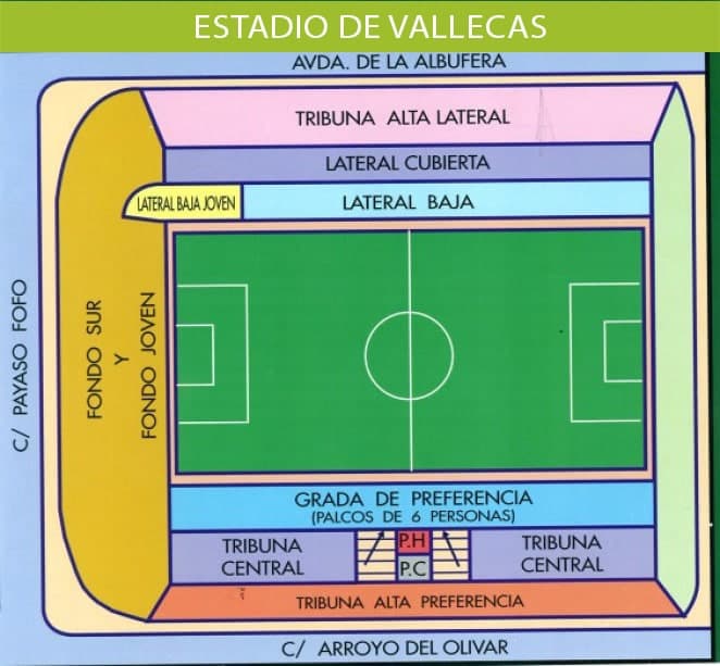 stadium map