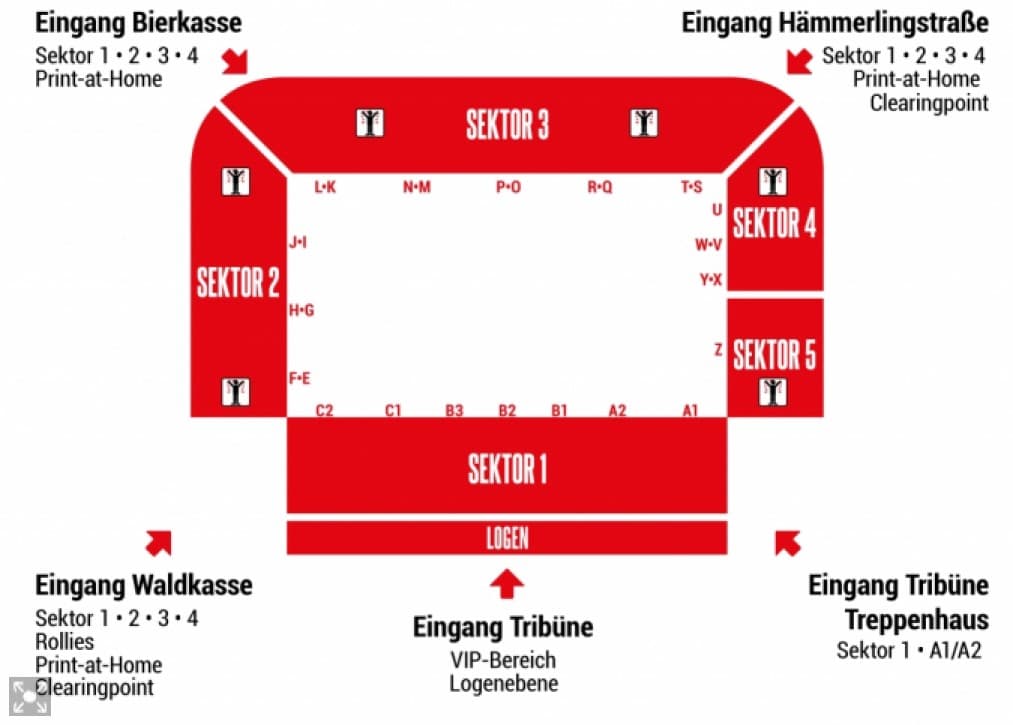 stadium map