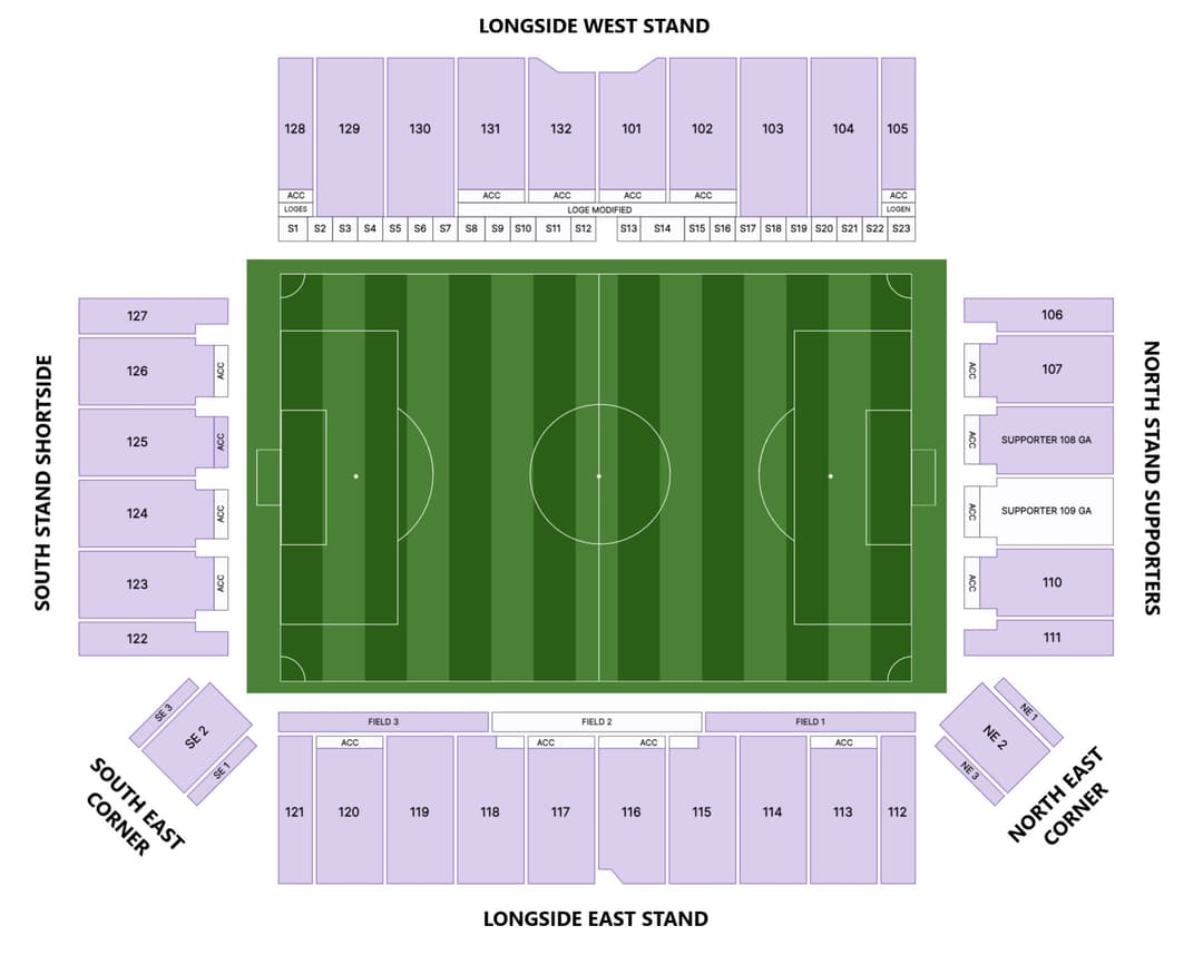 stadium map