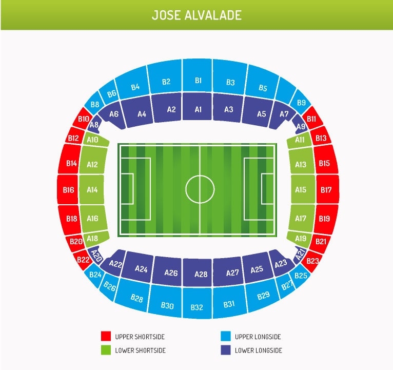 stadium map