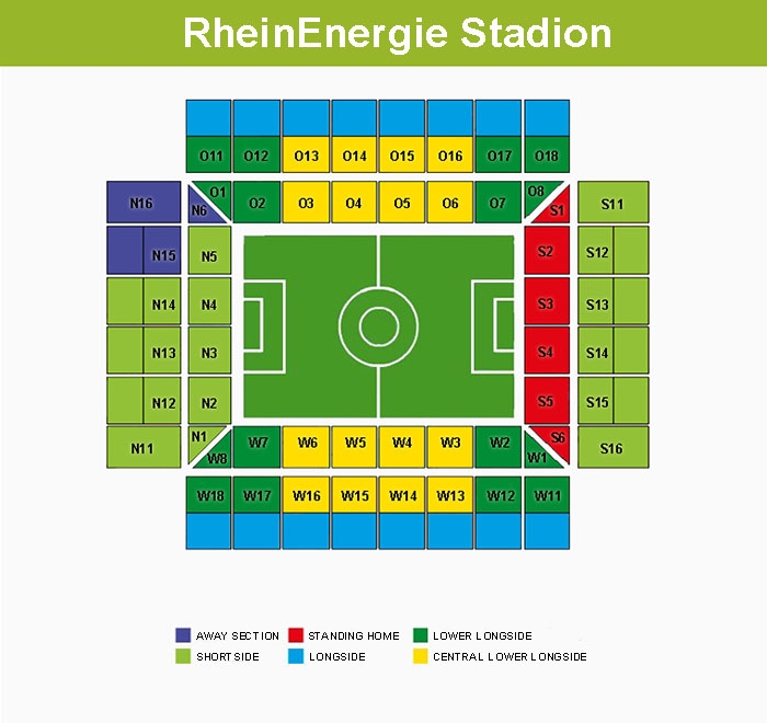 stadium map
