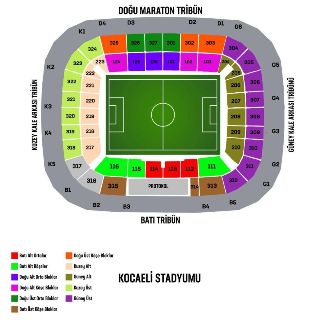 stadium map